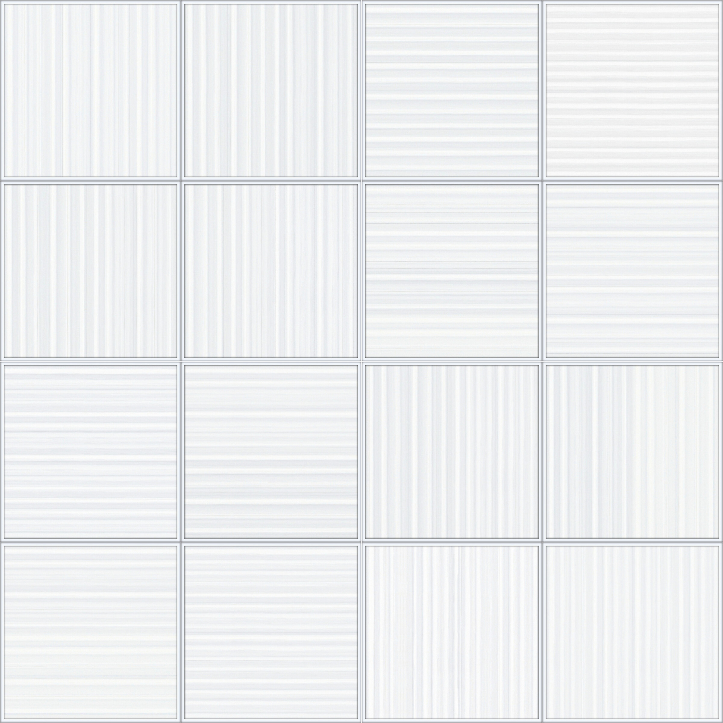 Clôture de Chantier, blanc # 2025.11 - Variation 16 Module - © Diana Hommel