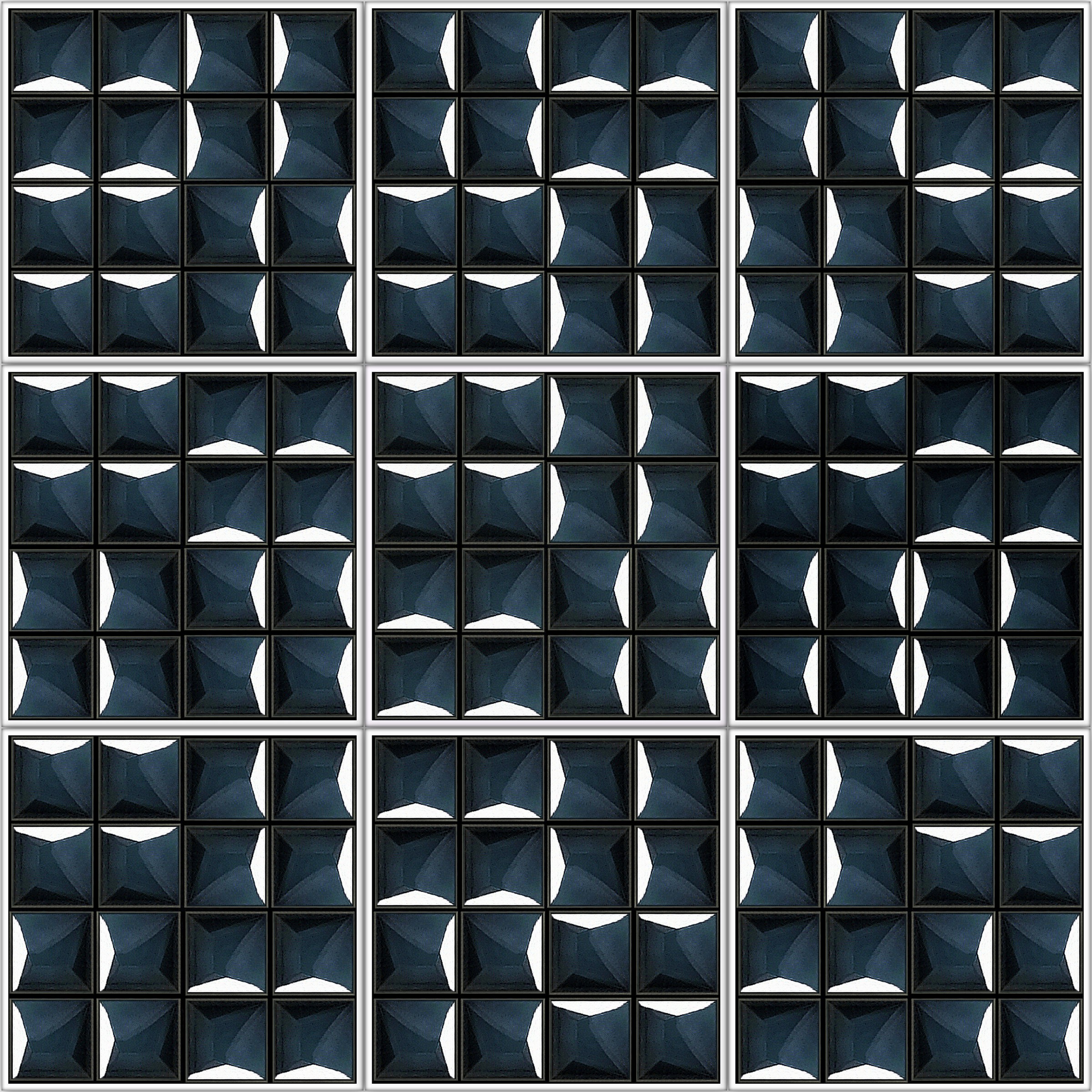 Blocs de Verre # 2025.12 - Variation 9 Module - © Diana Hommel