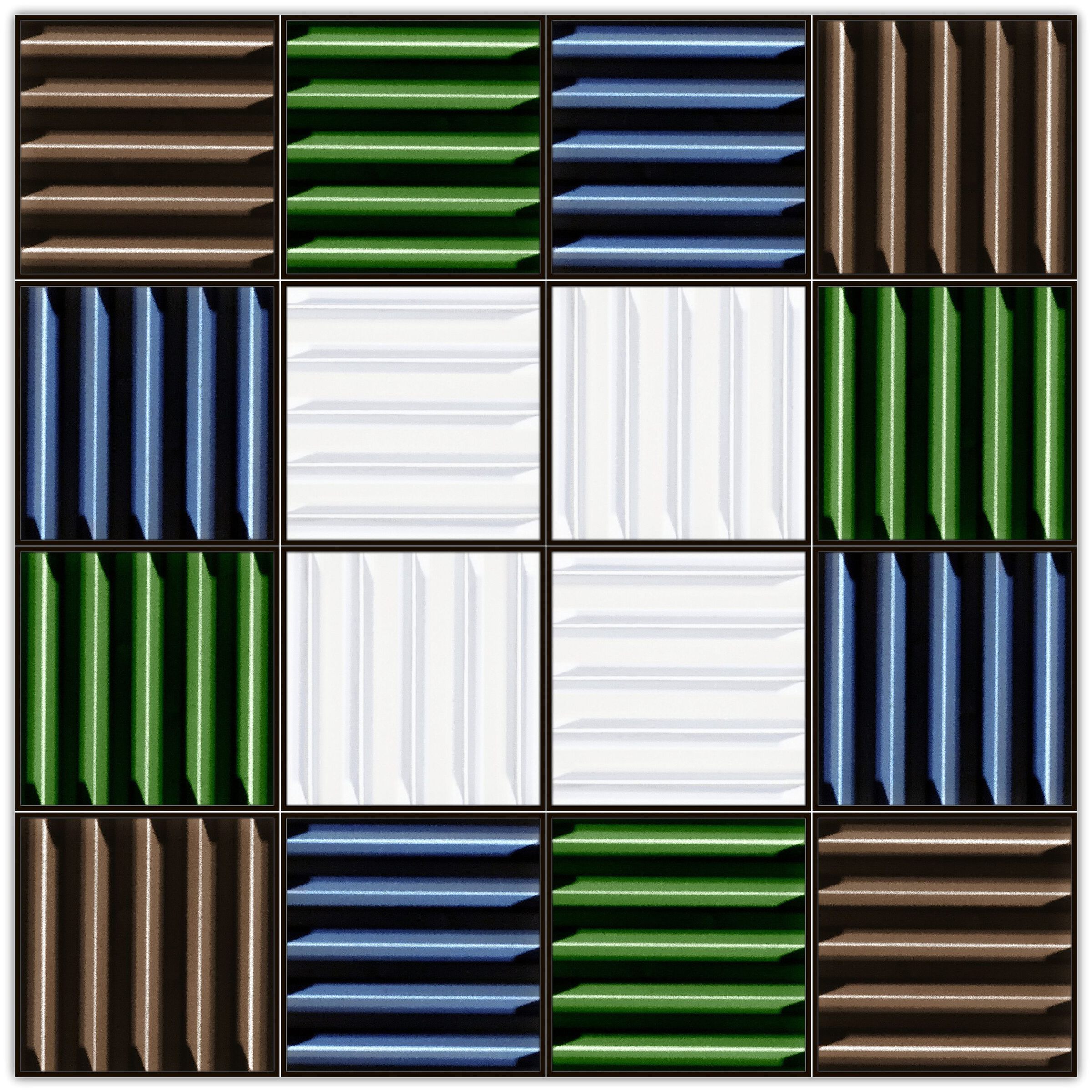 Chantier des Couleurs # 2026.04 - Variation 16 Module © Diana Hommel