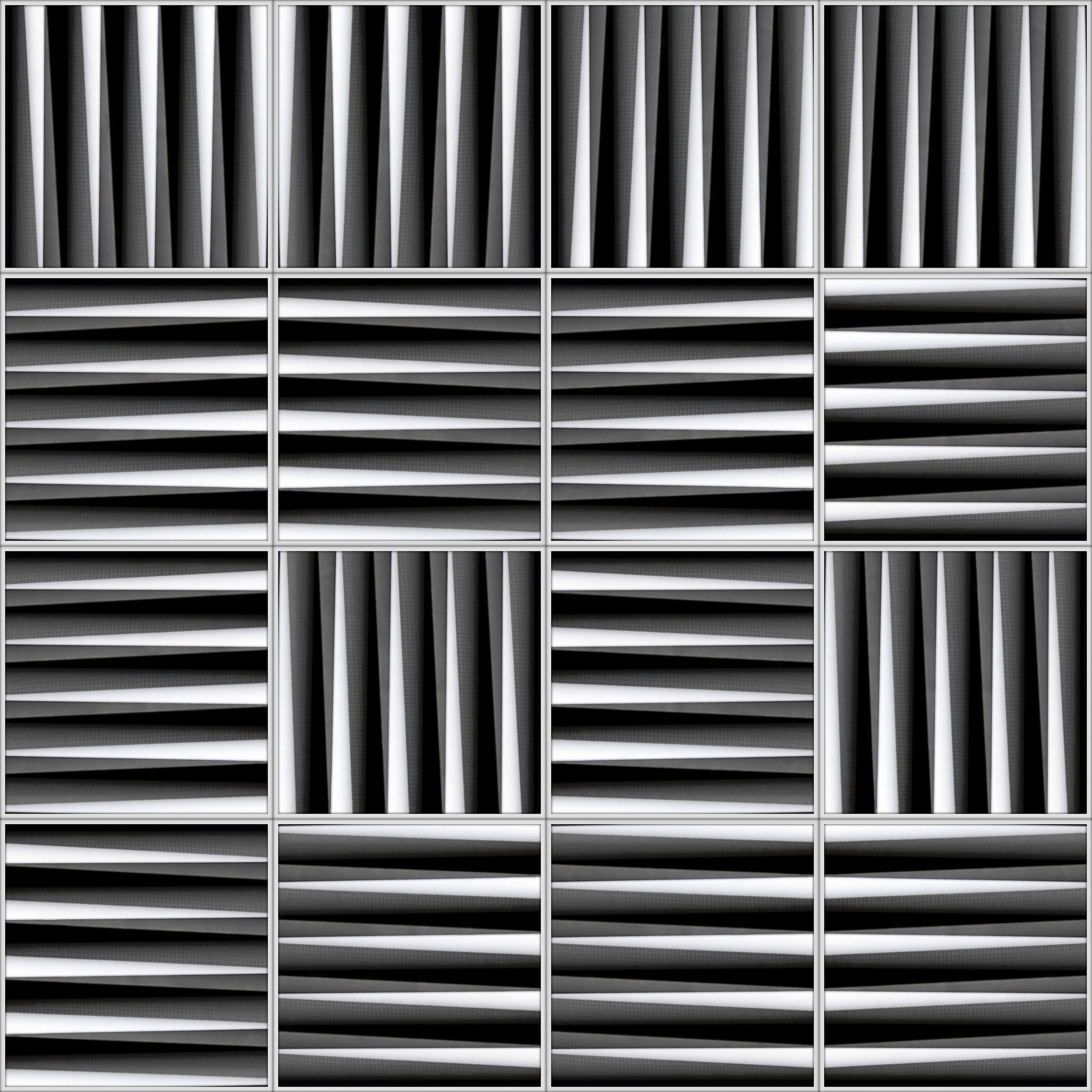 Rabats Métallique # 2026.01 - Variation 16 Module - © Diana Hommel