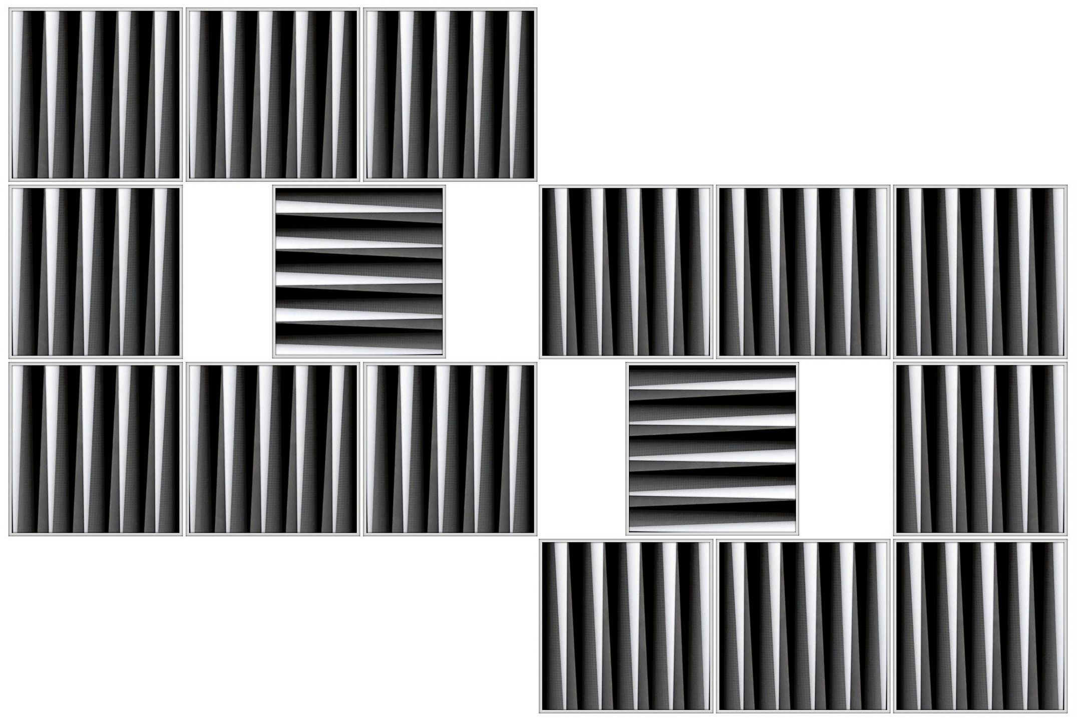 Rabats Métallique # 2026.01 - Variation 16 Module - © Diana Hommel